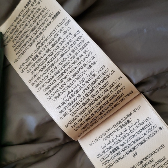 BURBERRY EASTWICK CHEVRON DOWN FILLED COAT PUFFER - Picture 12 of 14